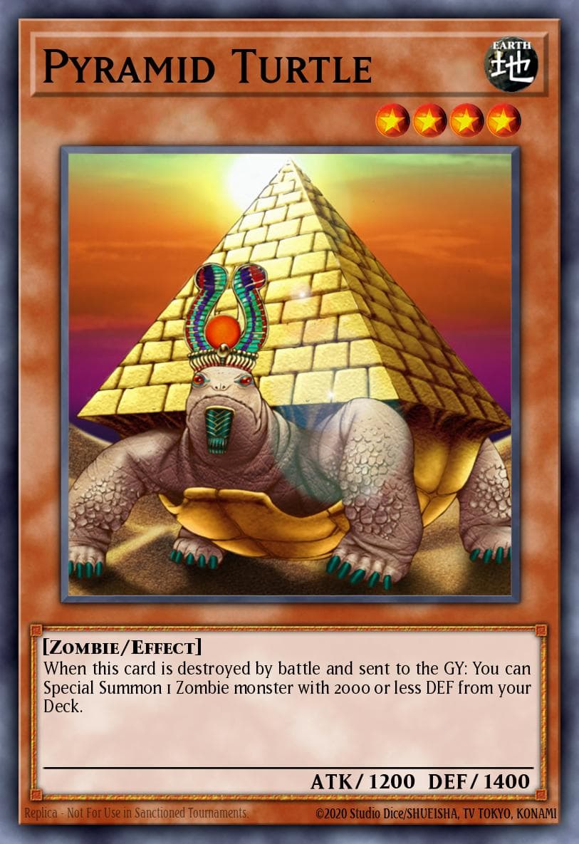Pyramid Turtle — Champion Pack 2 Yu-Gi-Oh! card by KAZUKI TAKAHASHI