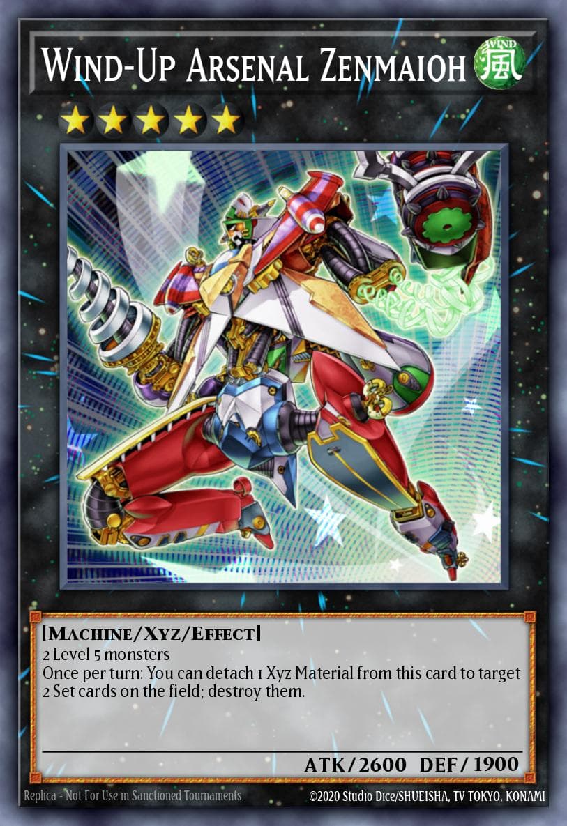 Wind-Up Arsenal Zenmaioh — Yu-Gi-Oh! card
