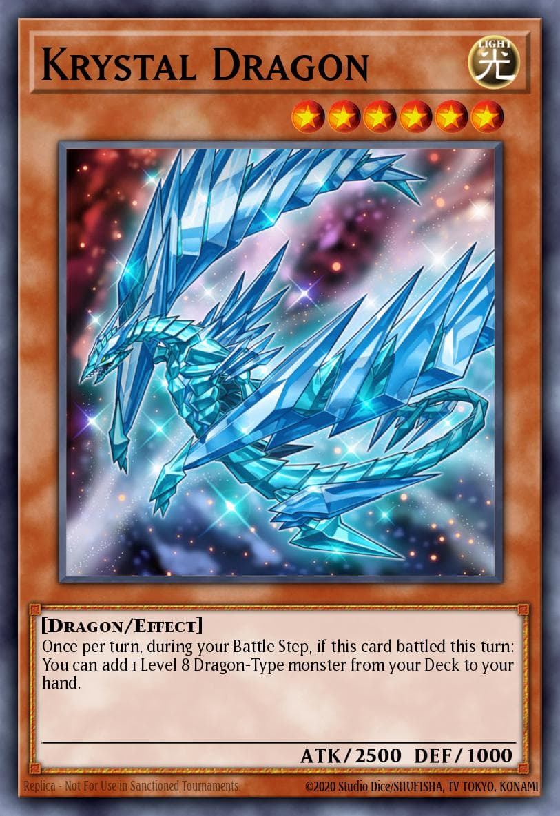 Krystal Dragon — Yu-Gi-Oh! card