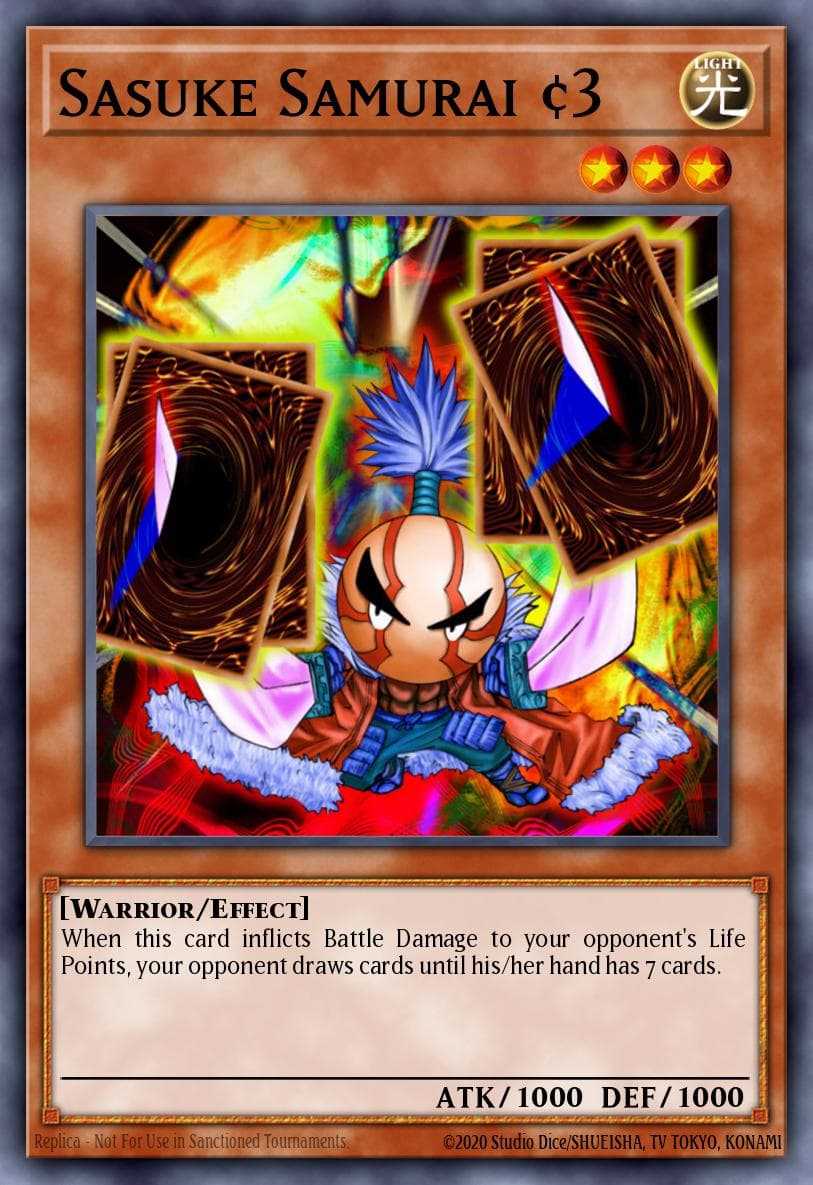 Sasuke Samurai #3 — Invasion of Chaos (25th Anniversary Edition) Yu-Gi-Oh! card by Konami