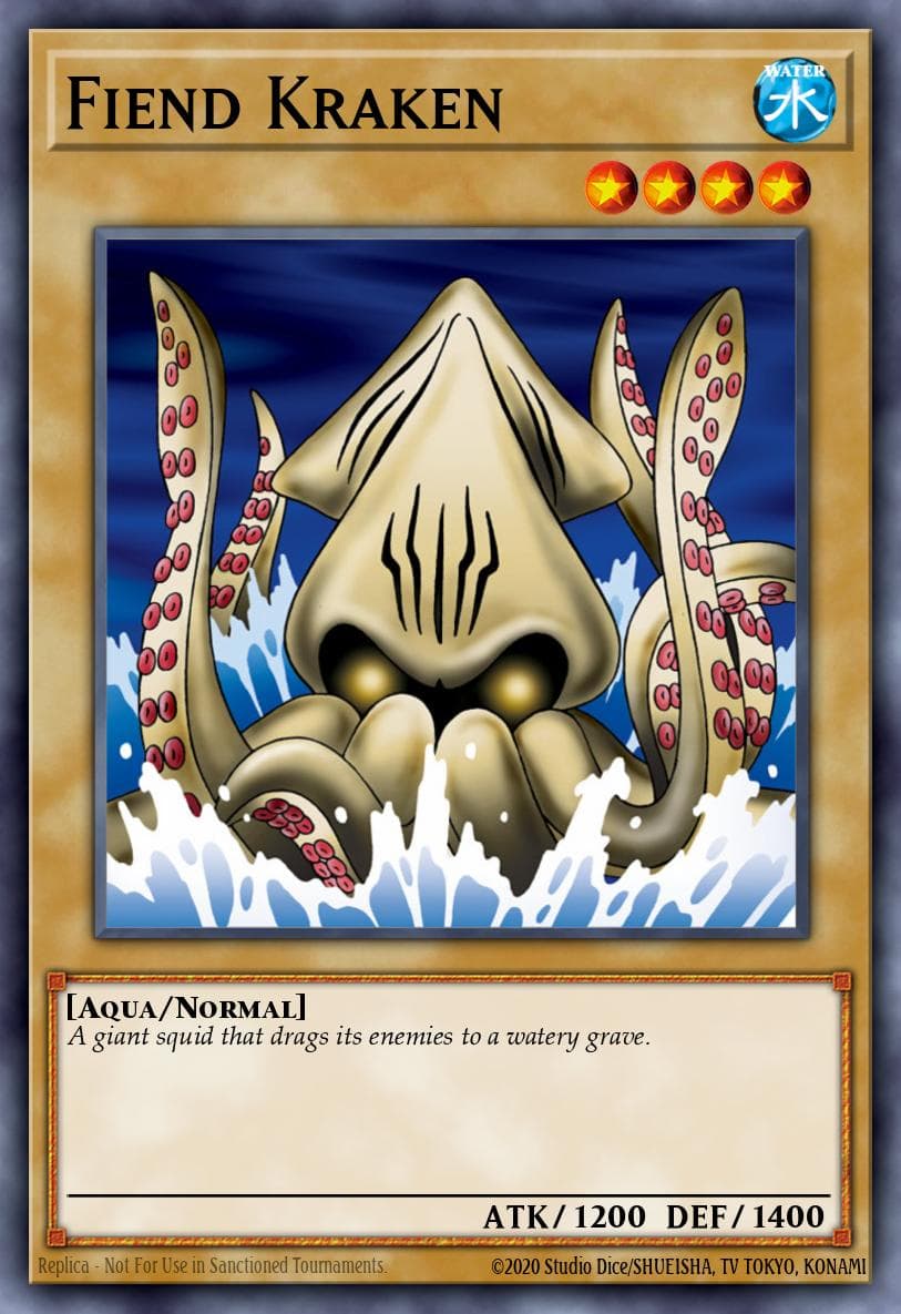 Fiend Kraken — Speed Duel: Streets of Battle City