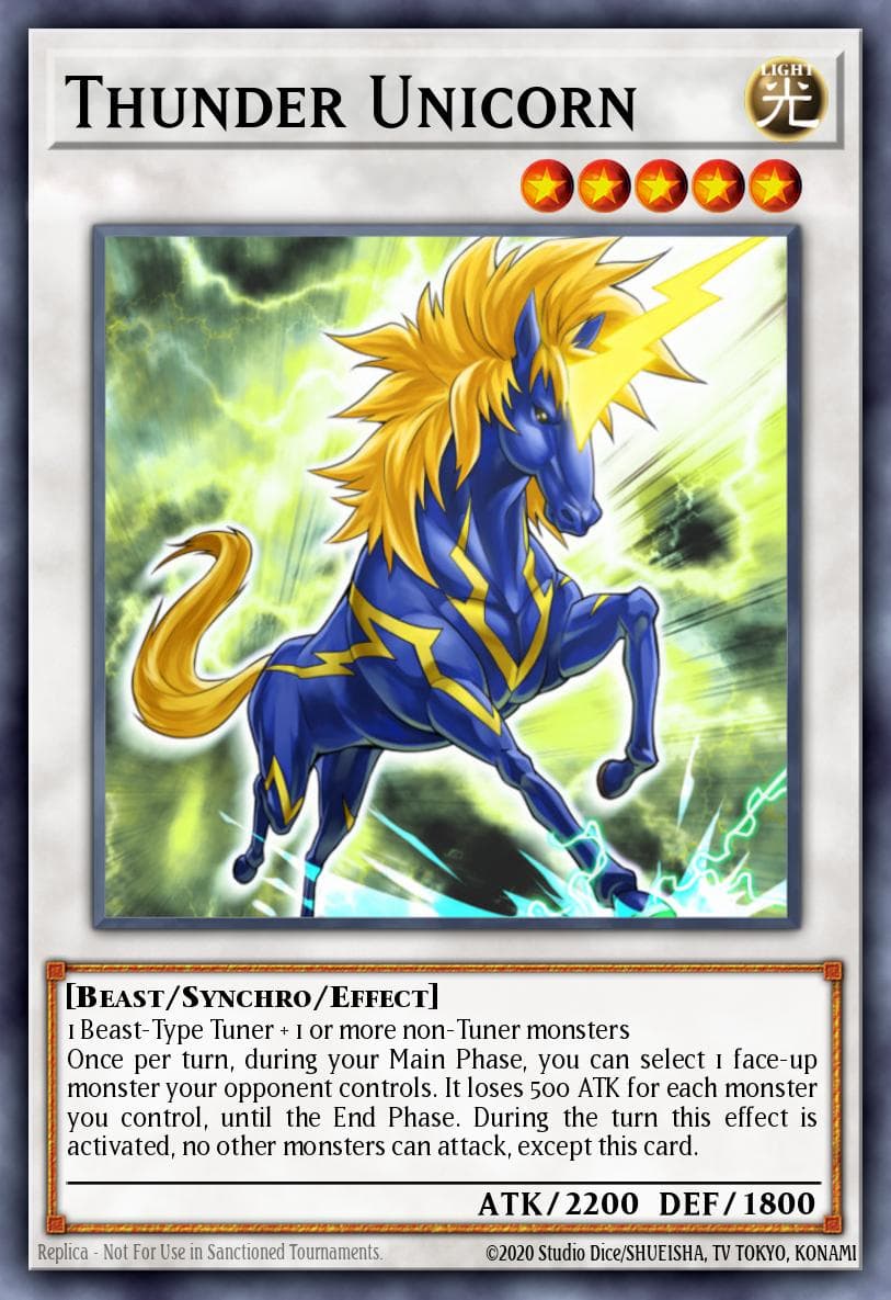 Thunder Unicorn — Duelist Revolution