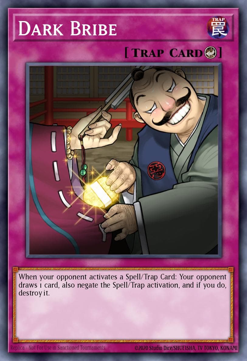Dark Bribe — Yu-Gi-Oh! card