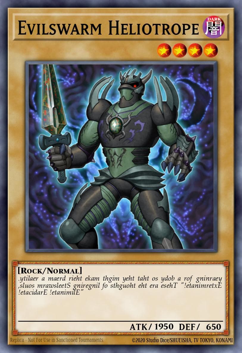 Evilswarm Heliotrope — Duel Terminal 7