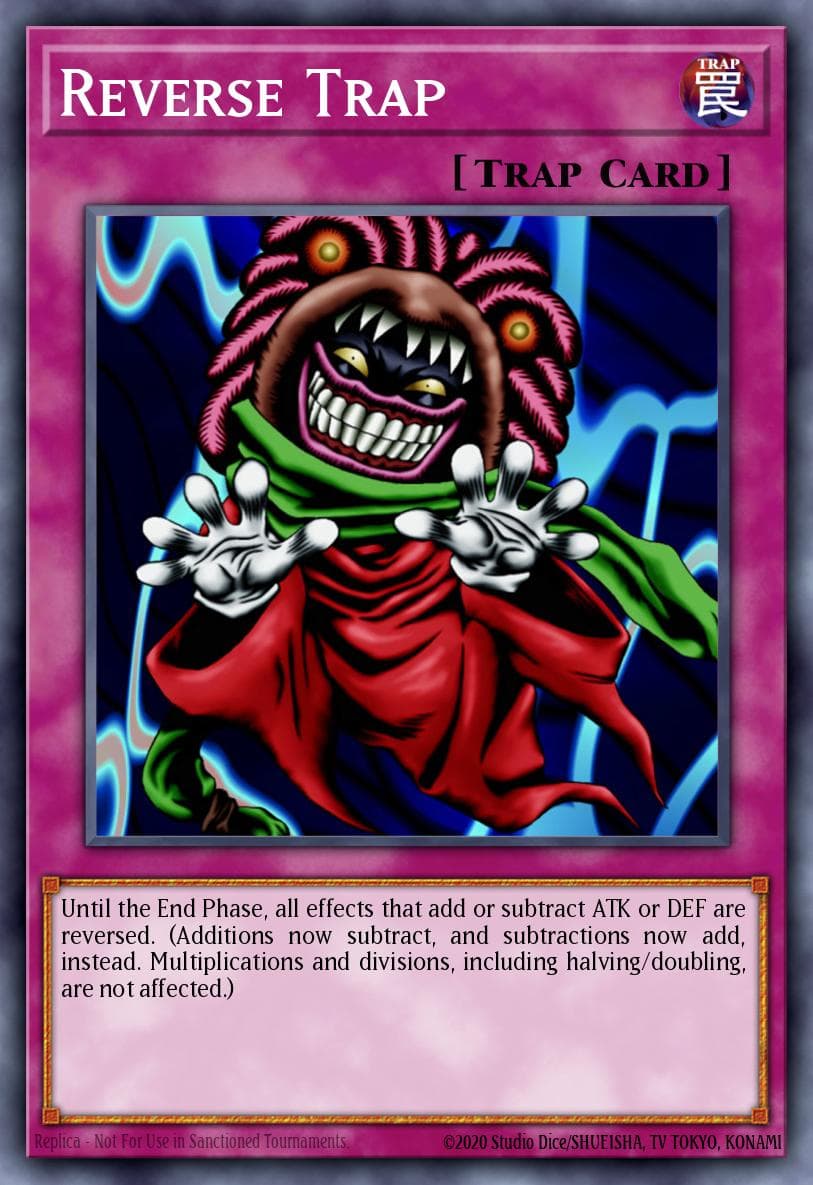Reverse Trap — Starter Deck: Yugi Yu-Gi-Oh! card by KAZUKI TAKAHASHI