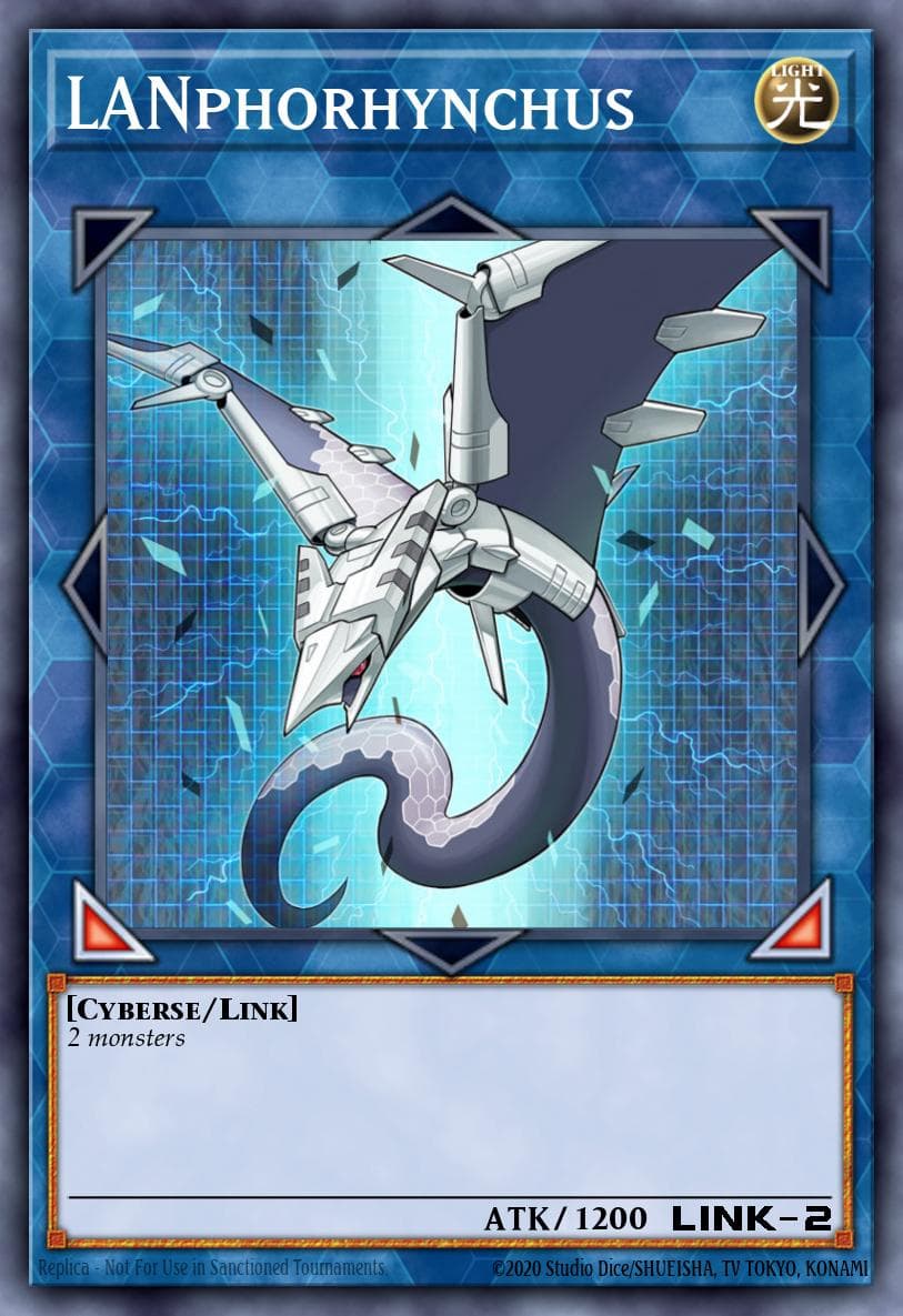 LANphorhynchus — Duel Devastator Yu-Gi-Oh! card by KAZUKI TAKAHASHI