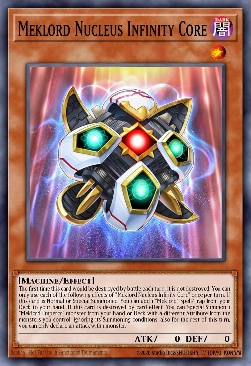 Meklord Nucleus Infinity Core — Legendary Duelists: Rage of Ra