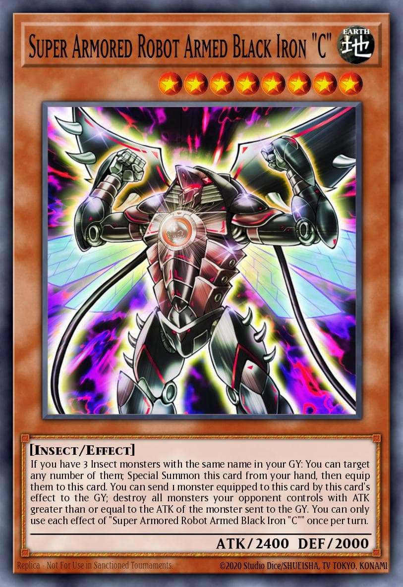Super Armored Robot Armed Black Iron "C" — Savage Strike