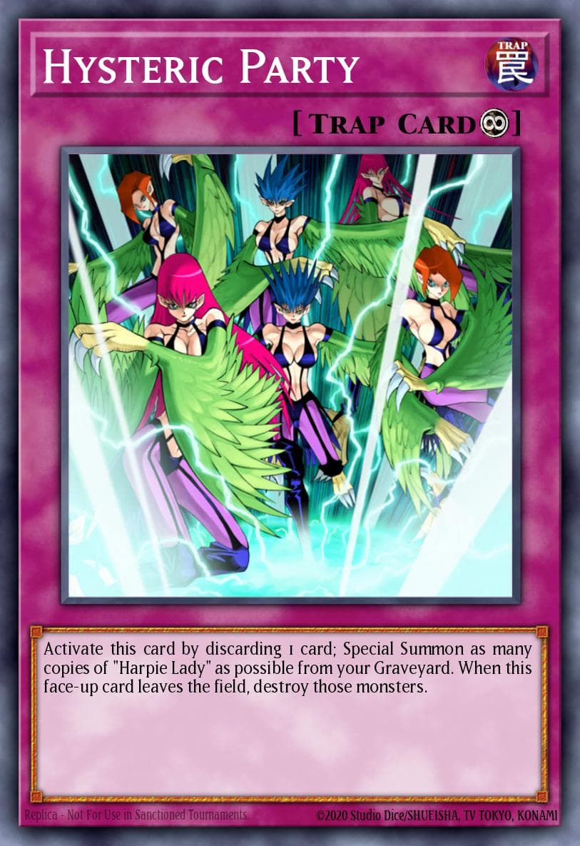 Hysteric Party — Yu-Gi-Oh! card