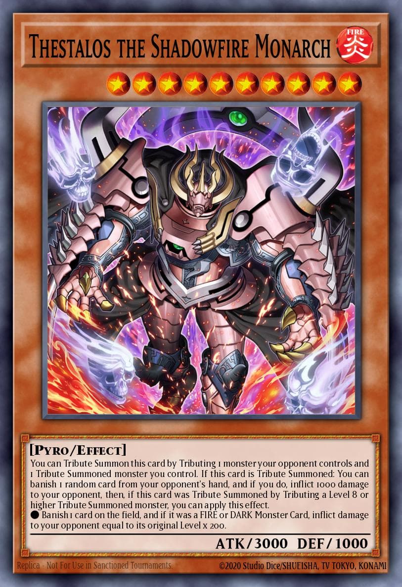 Thestalos the Shadowfire Monarch — Duelist Nexus