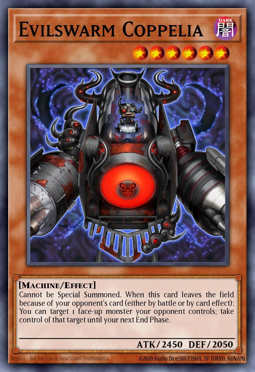 Evilswarm Coppelia — Duel Terminal 7 Yu-Gi-Oh! card by TAKA