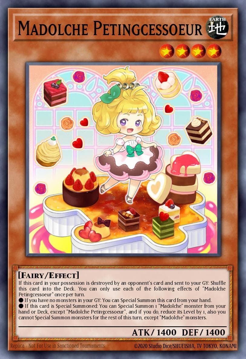 Madolche Petingcessoeur — Ghosts From the Past Yu-Gi-Oh! card by Studio Dice/SHUEISHA, TV TOKYO, KONAMI