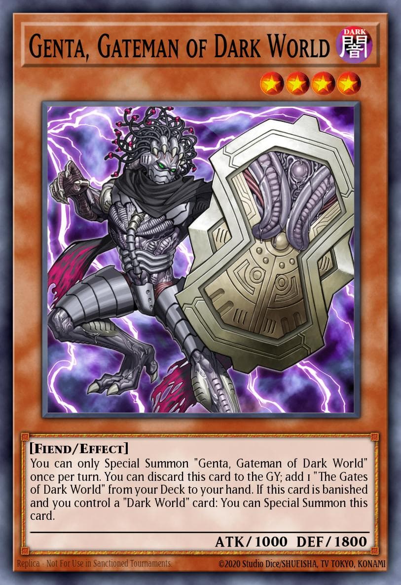 Genta, Gateman of Dark World — Structure Deck: Dark World