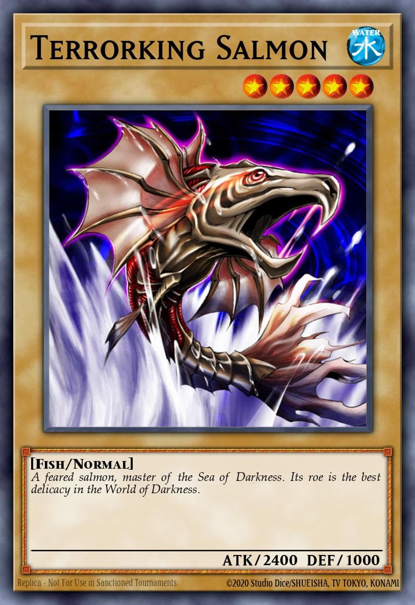 Terrorking Salmon — Speed Duel GX: Duelists of Shadows