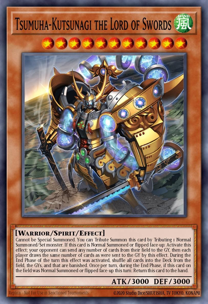 Tsumuha-Kutsunagi the Lord of Swords — Cyberstorm Access