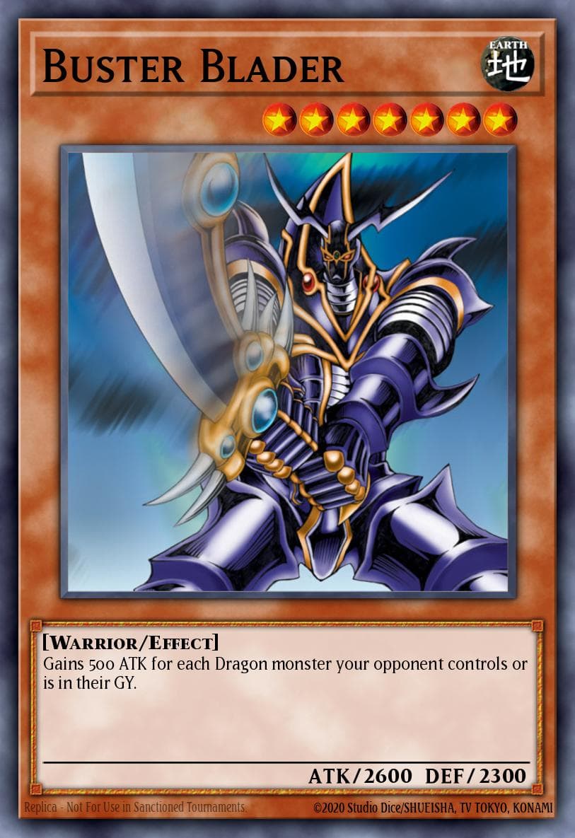 Buster Blader — Yu-Gi-Oh! card