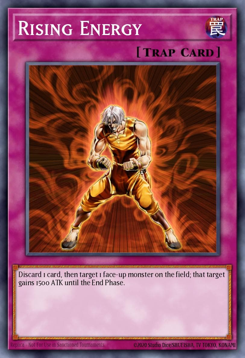 Rising Energy — Yu-Gi-Oh! card
