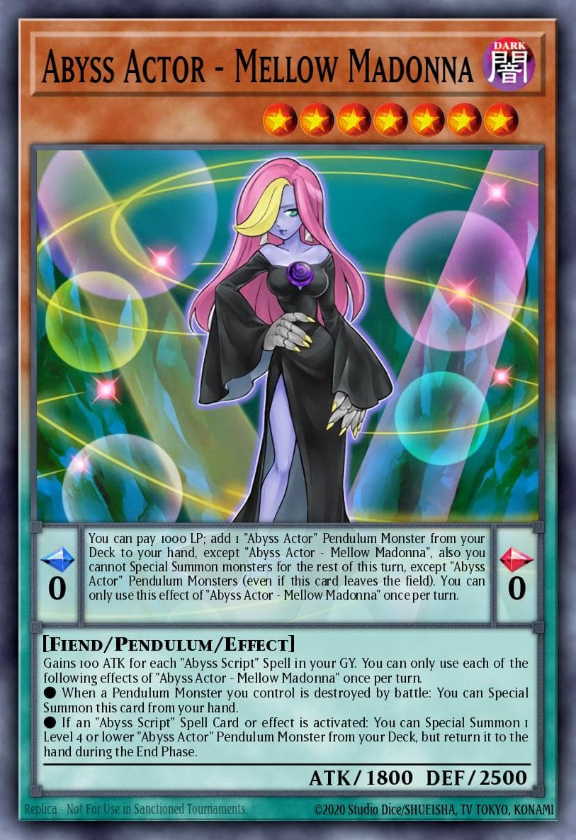 Abyss Actor - Mellow Madonna — Legendary Duelists: White Dragon Abyss