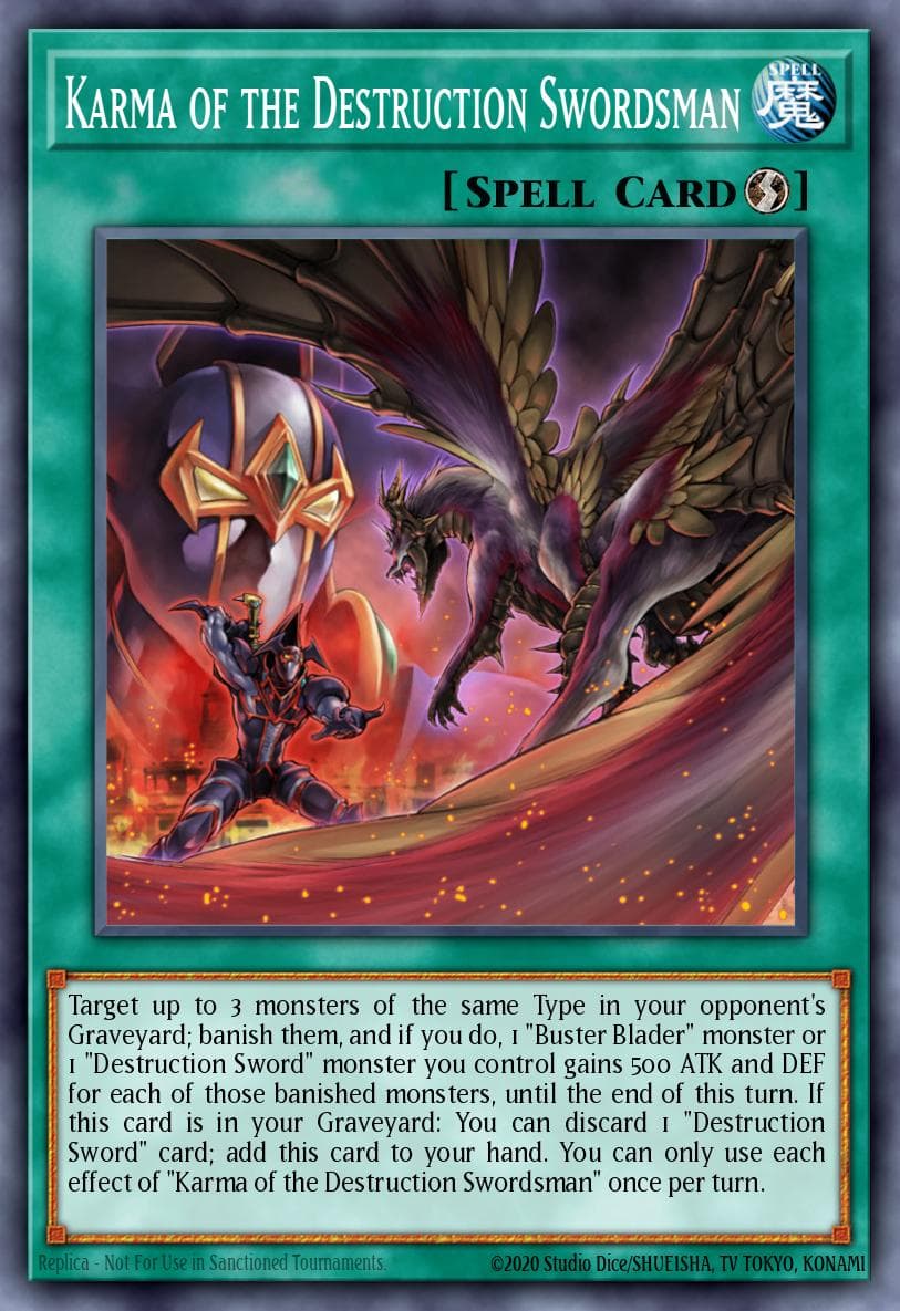 Karma of the Destruction Swordsman — 2016 Mega-Tin Mega Pack