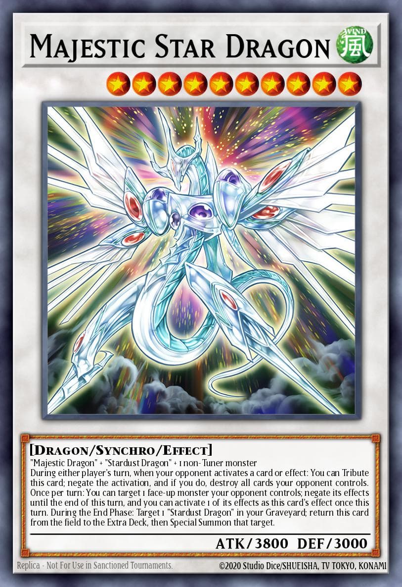 Majestic Star Dragon — Yu-Gi-Oh! card