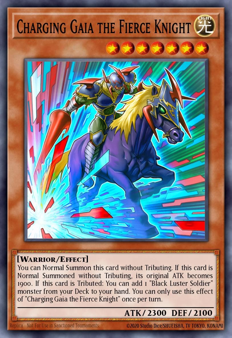 Charging Gaia the Fierce Knight — Speed Duel: Tournament Pack 3