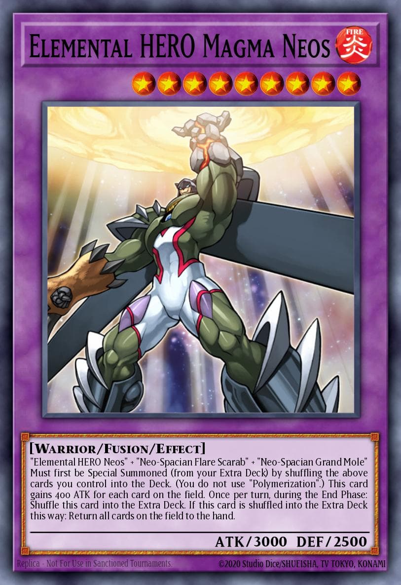 Elemental Hero Magma Neos — Yu-Gi-Oh! card