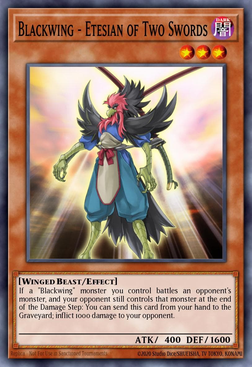 Blackwing - Etesian of Two Swords — Legendary Collection 5D's Mega Pack