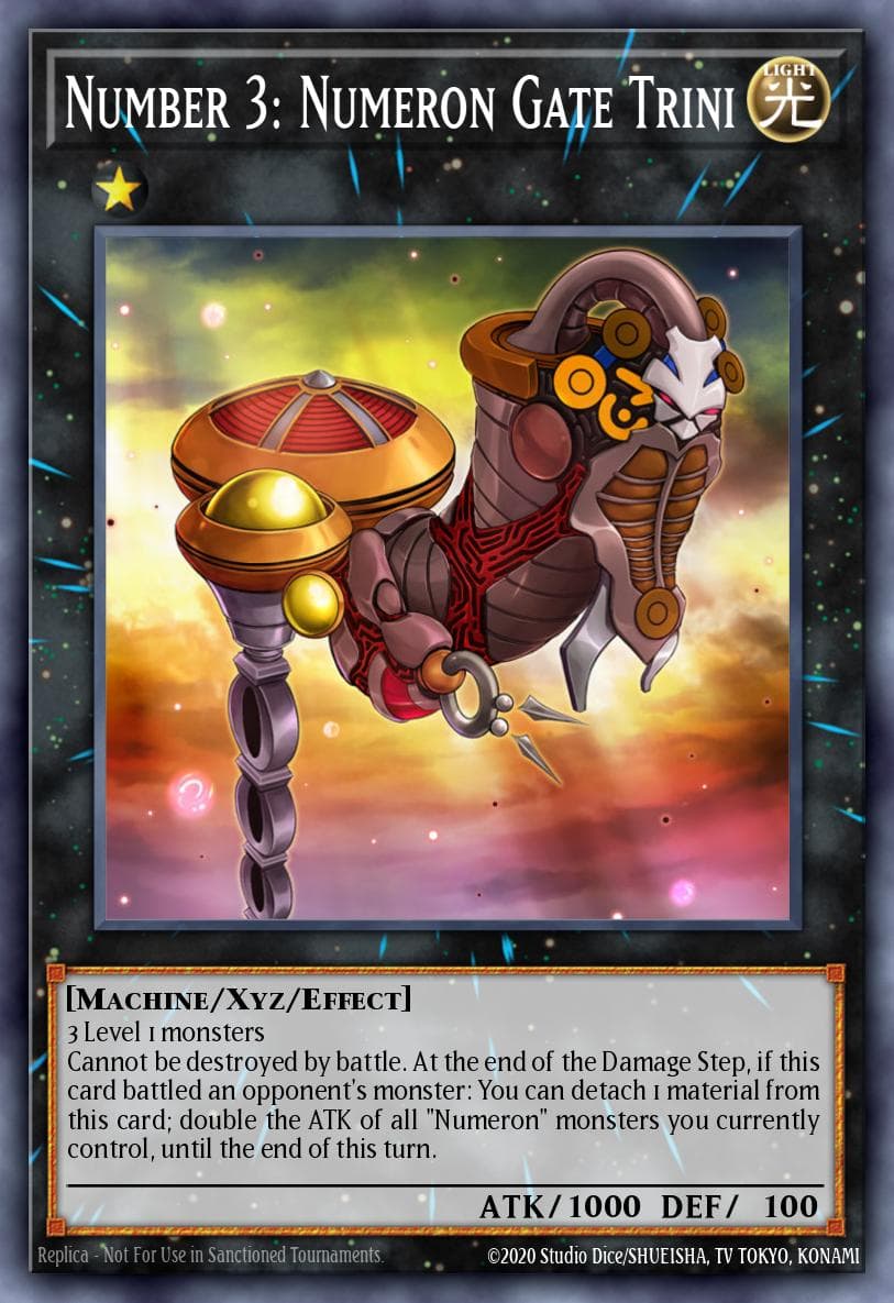 Number 3: Numeron Gate Trini — Battles of Legend: Armageddon