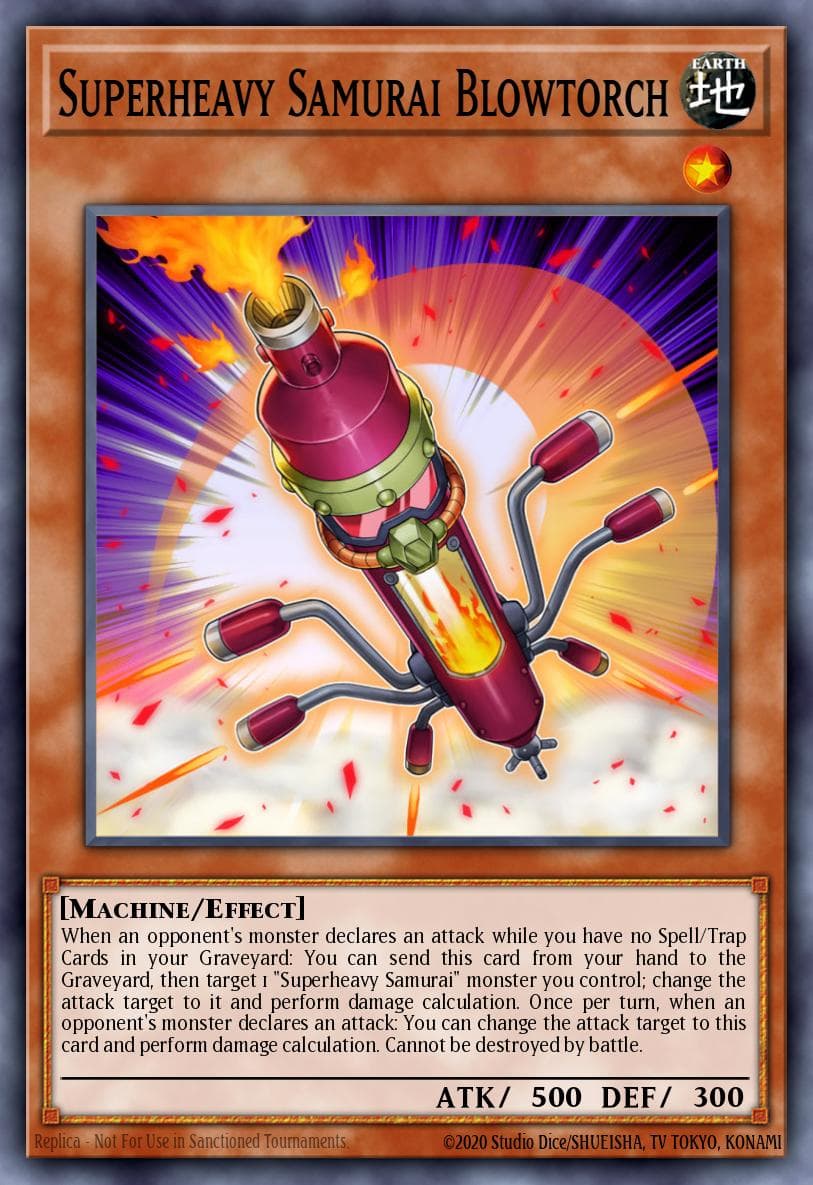 Superheavy Samurai Blowtorch — 2016 Mega-Tin Mega Pack