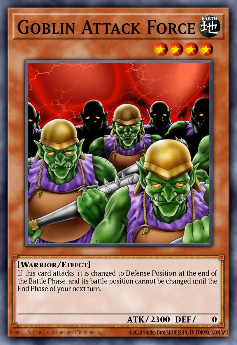 Goblin Attack Force — Yu-Gi-Oh! card