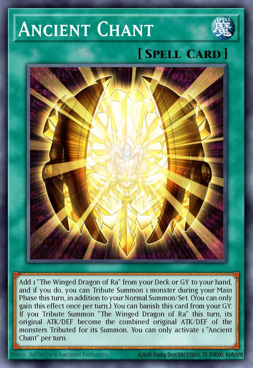 Ancient Chant — Yu-Gi-Oh! card