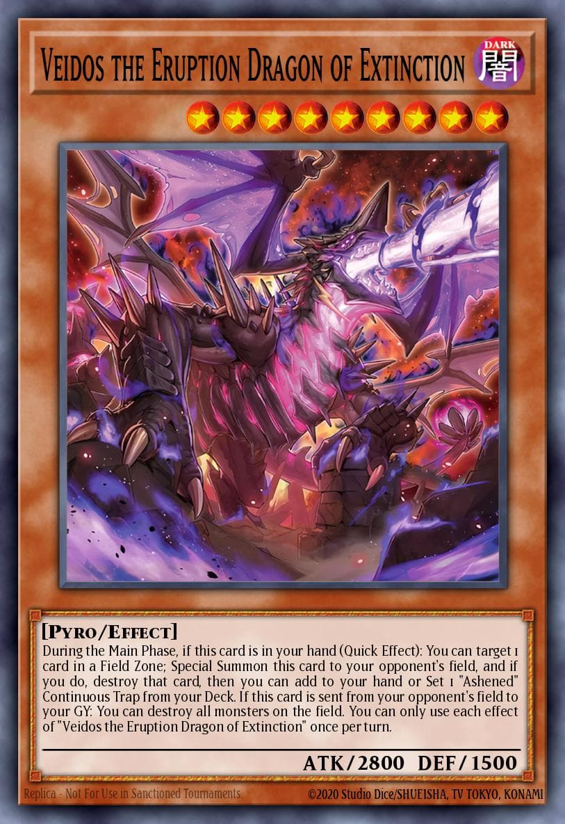 Veidos the Eruption Dragon of Extinction — Phantom Nightmare