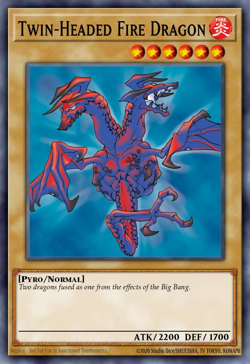 Twin-Headed Fire Dragon — Pharaoh's Servant
