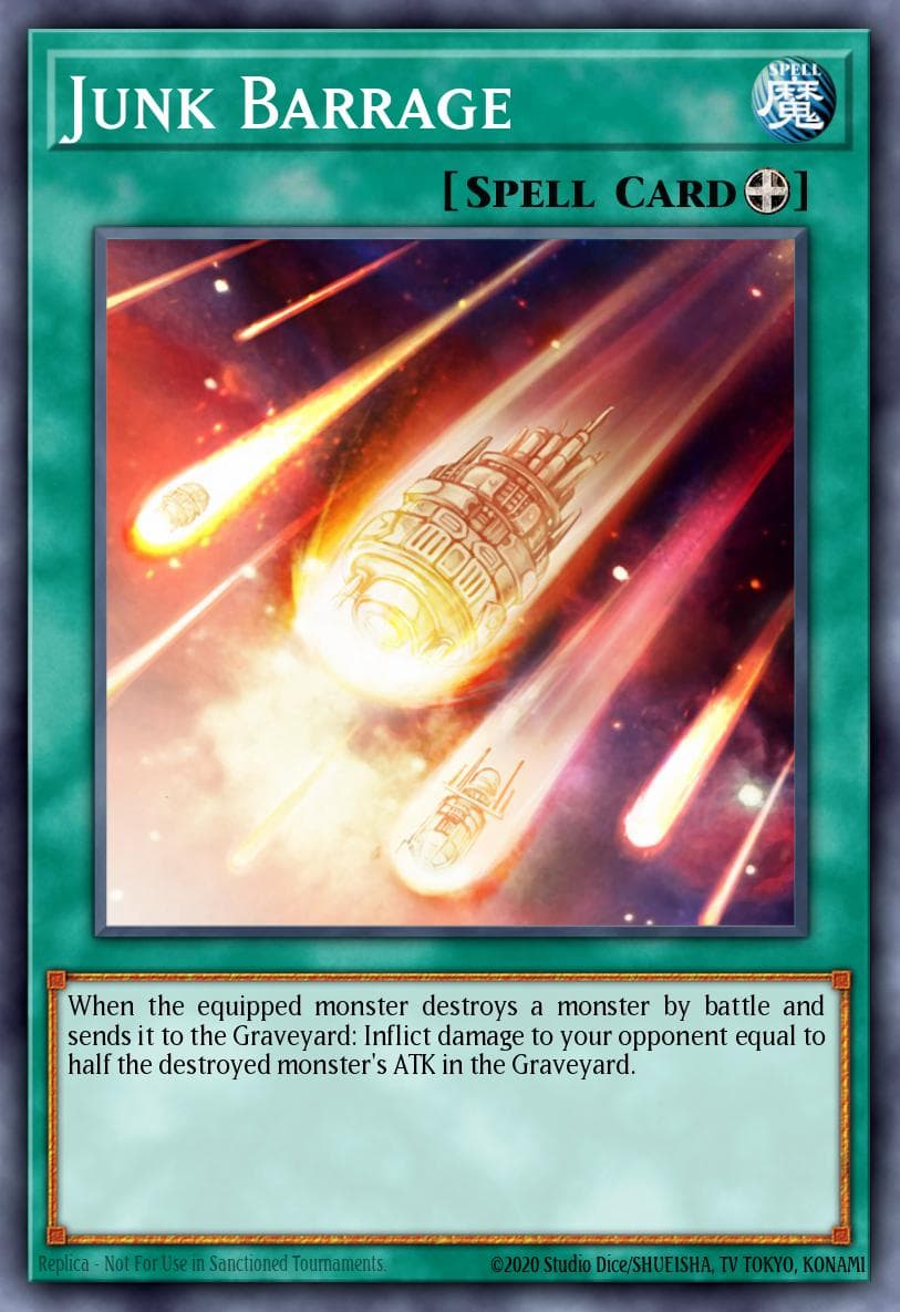 Junk Barrage — Duelist Pack 8: Yusei Fudo