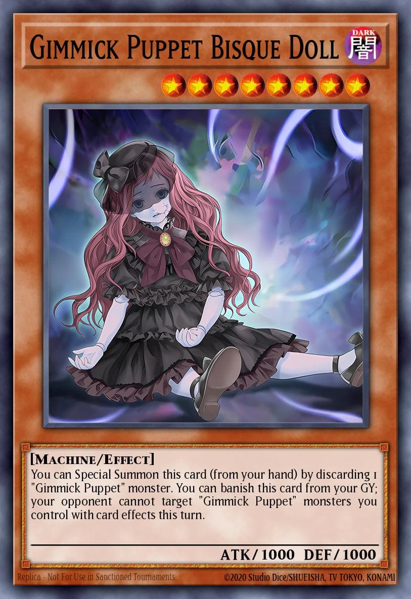 Gimmick Puppet Bisque Doll — Legendary Duelists: Immortal Destiny Yu-Gi-Oh! card by KAZUKI TAKAHASHI