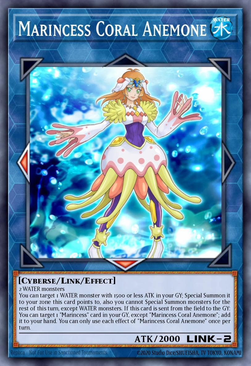 Marincess Coral Anemone — Legendary Duelists: Duels From the Deep