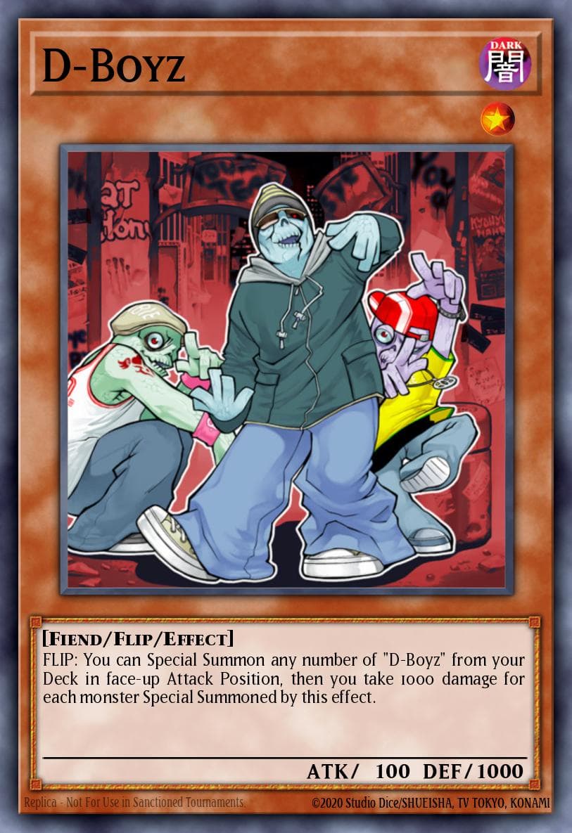D-Boyz — Yu-Gi-Oh! card