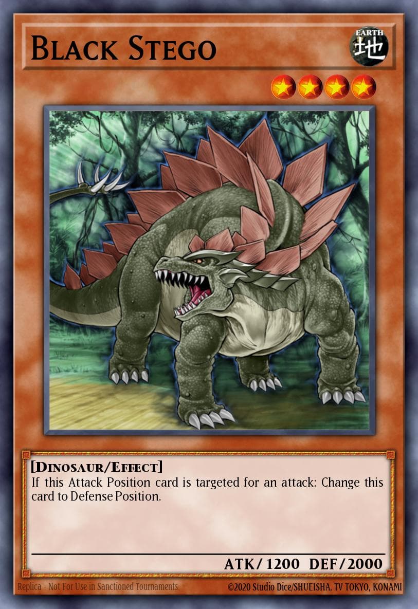 Black Stego — Battle Pack 3: Monster League Yu-Gi-Oh! card by KAZUKI TAKAHASHI