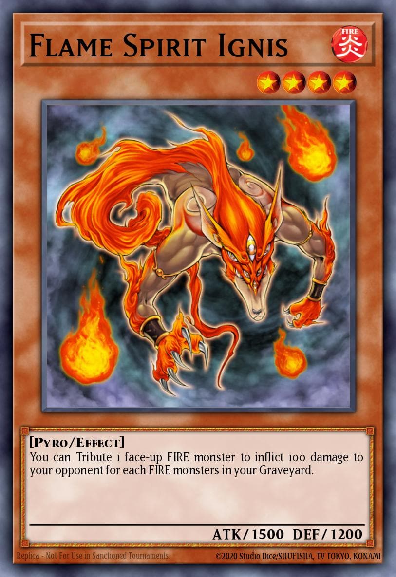 Flame Spirit Ignis — Light of Destruction
