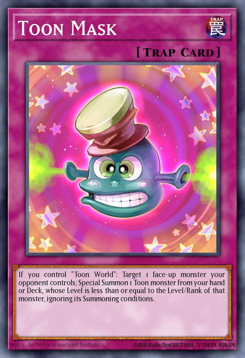 Toon Mask — Yu-Gi-Oh! card