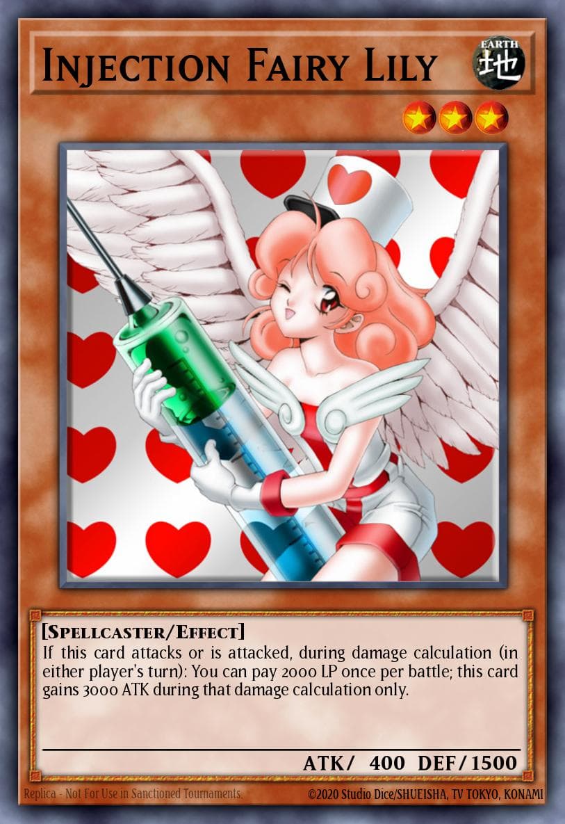Injection Fairy Lily — Yu-Gi-Oh! card