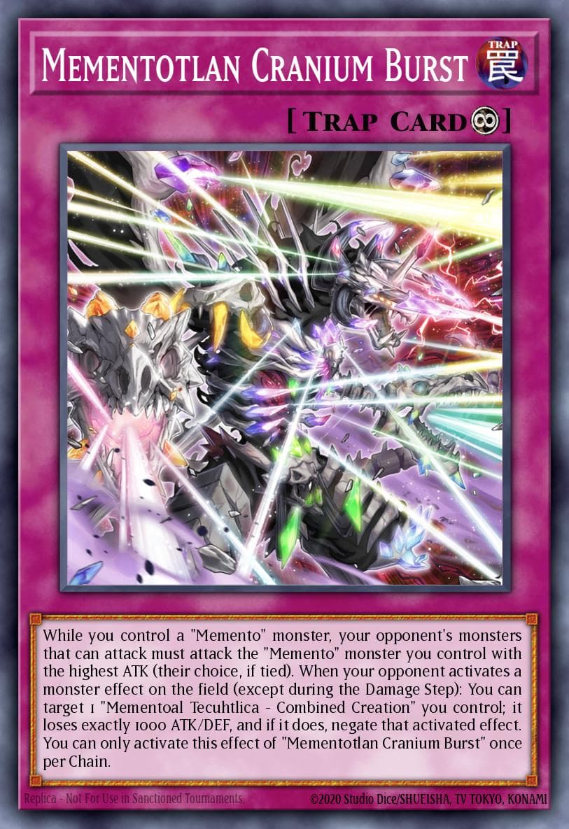 Mementotlan Cranium Burst — Valiant Smashers