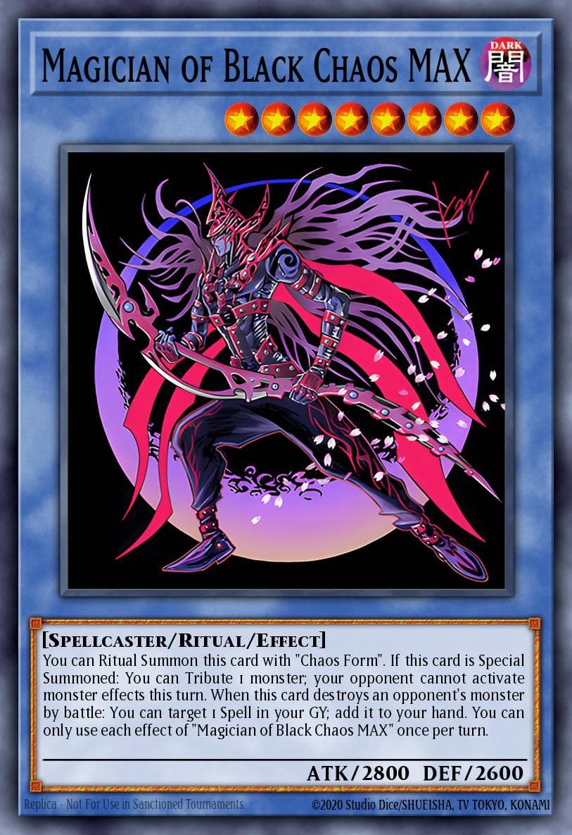 Magician of Black Chaos MAX — Yu-Gi-Oh! card