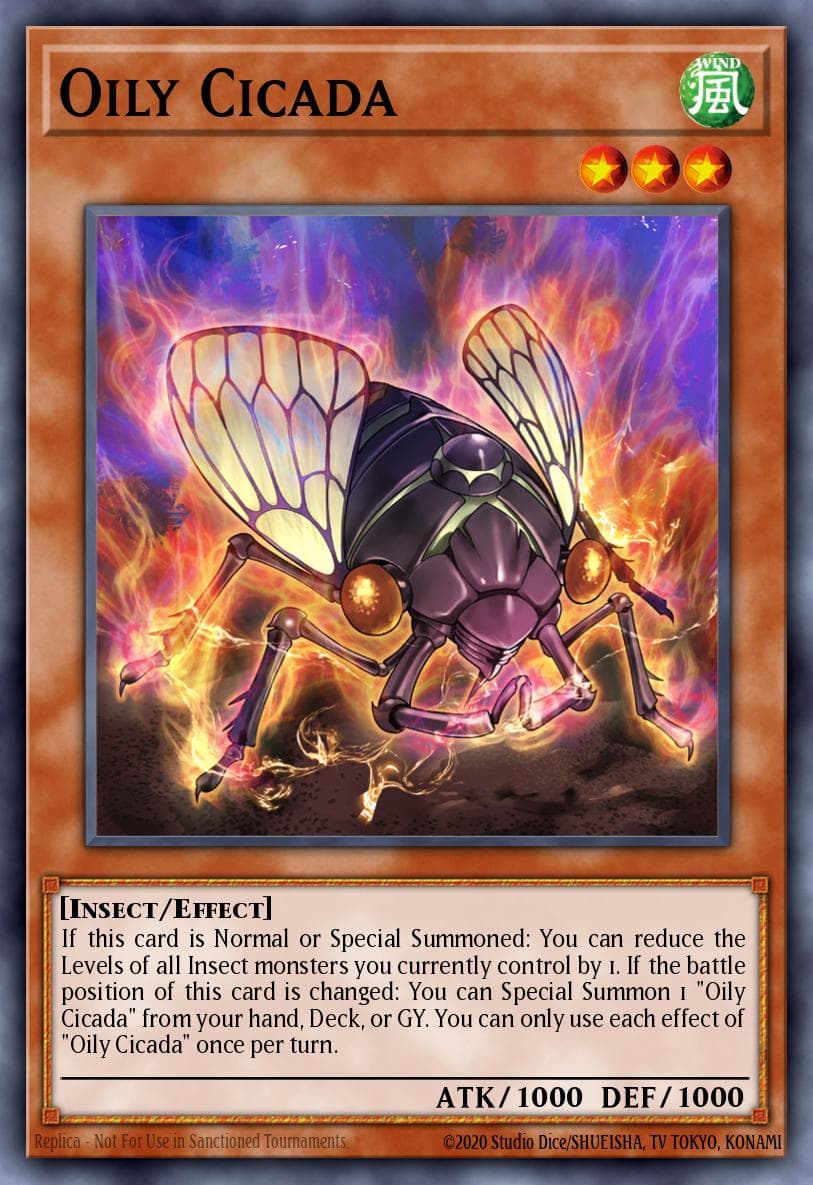 Oily Cicada — Battles of Legend: Crystal Revenge