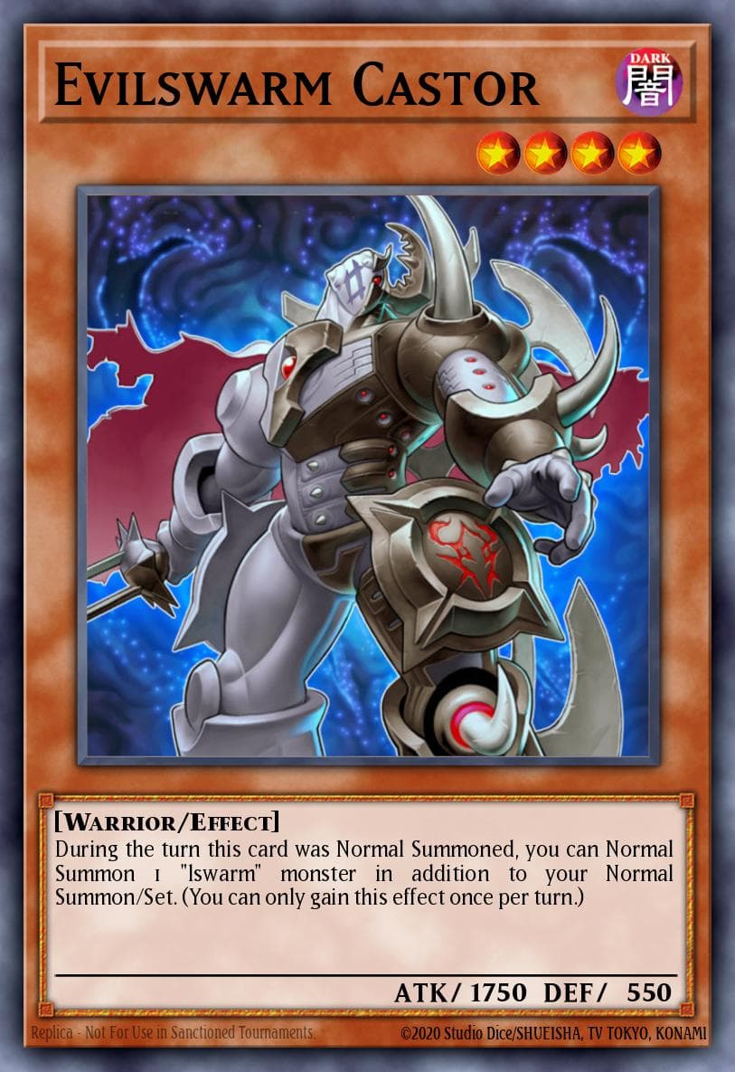 Evilswarm Castor — Duel Terminal 7