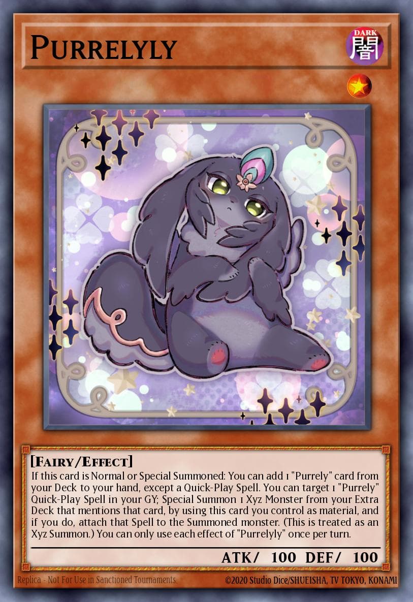 Purrelyly — 25th Anniversary Tin: Dueling Mirrors Yu-Gi-Oh! card by Shigeru Murakoshi