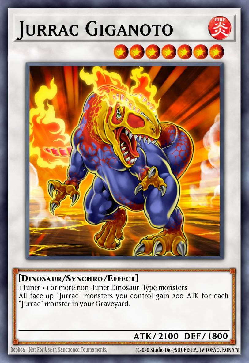 Jurrac Giganoto — Duel Terminal 2