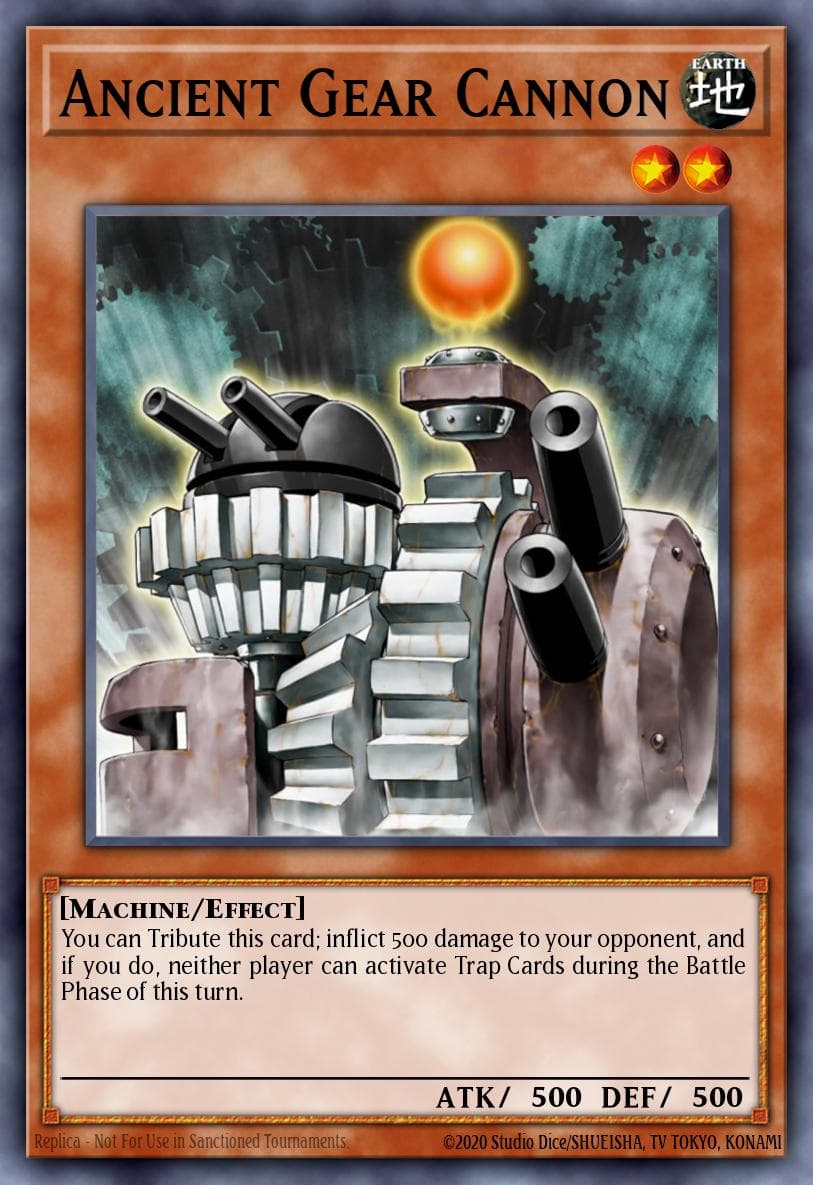 Ancient Gear Cannon — Yu-Gi-Oh! card