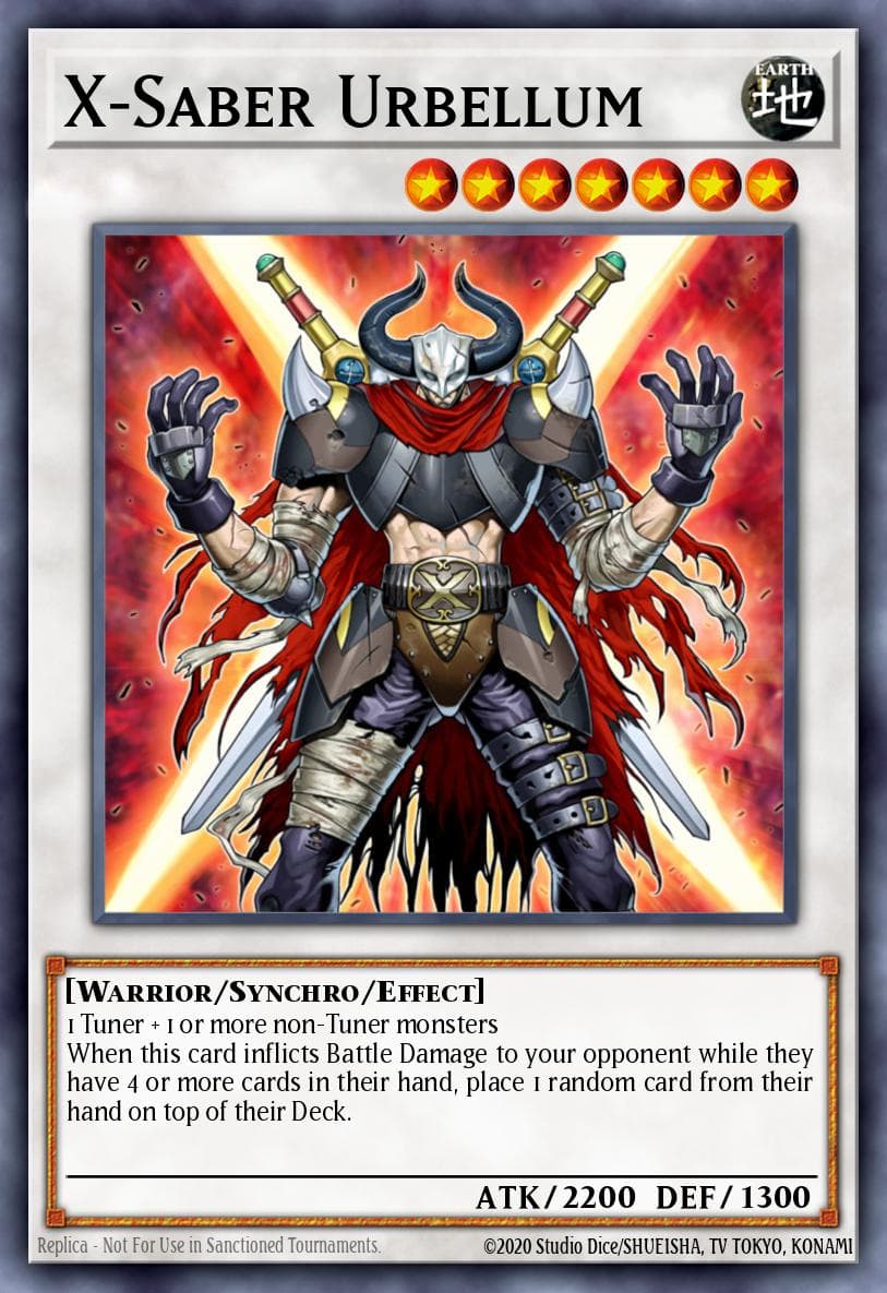 X-Saber Urbellum — Duel Terminal 1