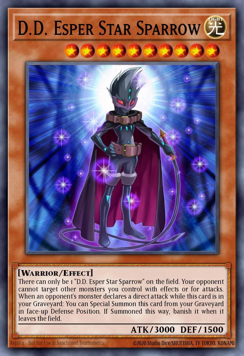 D.D. Esper Star Sparrow — Duel Terminal 7 Yu-Gi-Oh! card by KAZUKI TAKAHASHI